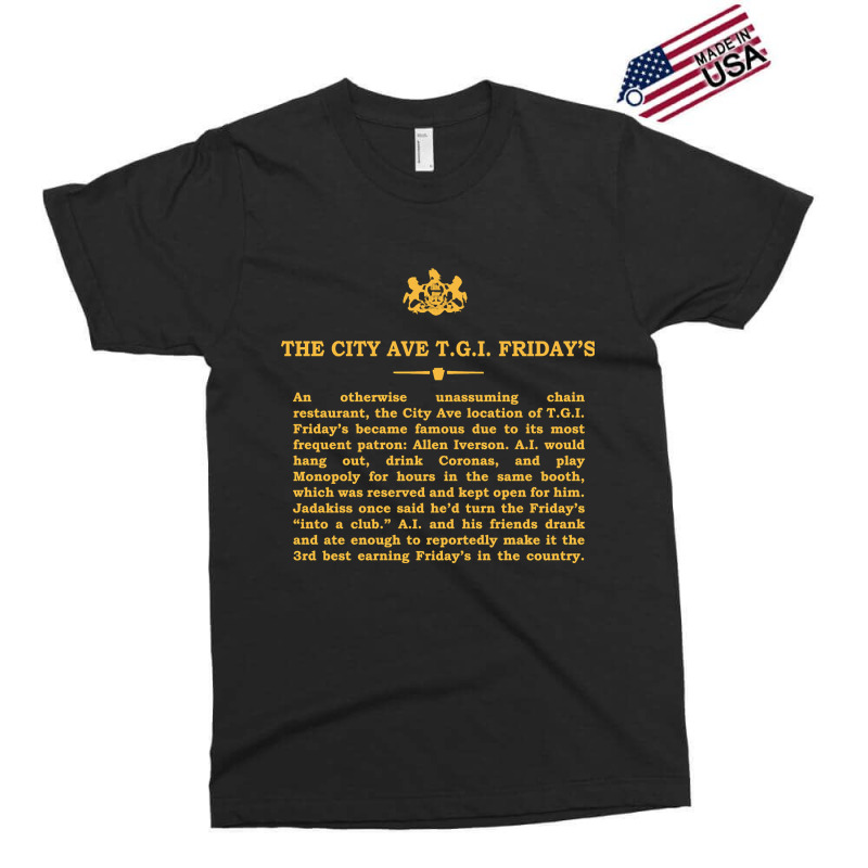 Real Historical Philadelphia - The City Ave Tgi Friday's Exclusive T-shirt | Artistshot