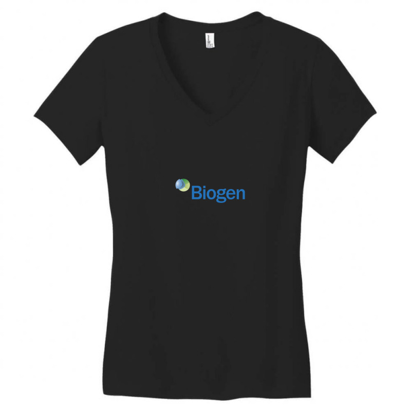 Excellent Biogen Design Women's V-Neck T-Shirt by saterseim | Artistshot