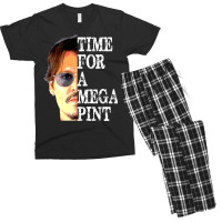 Time For A Mega Pint Men's T-shirt Pajama Set | Artistshot