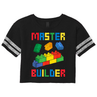 Brick Builder Funny Blocks Building Master Builder Toys Kids T Shirt Scorecard Crop Tee | Artistshot