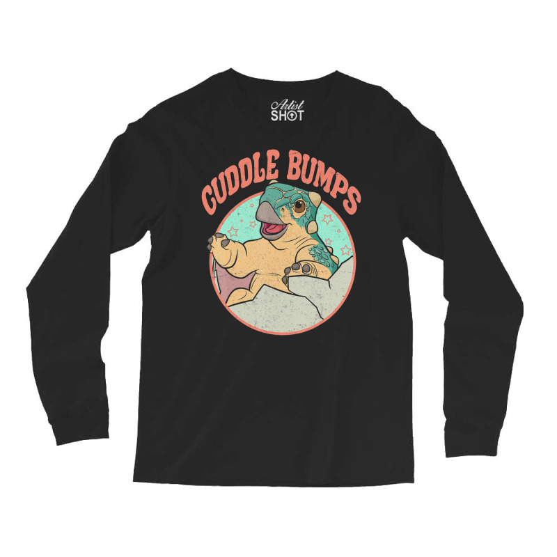 Camp Cretaceous Bumpy Cuddle Bumps Portrait Long Sleeve Shirts | Artistshot