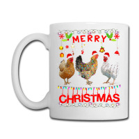 Chicken Cock Design Merry Christmas Chicken For Kids Costume Cute 32 H Coffee Mug | Artistshot