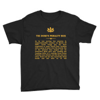 Real Historical Philadelphia - Tie Domi's Penalty Box Youth Tee | Artistshot