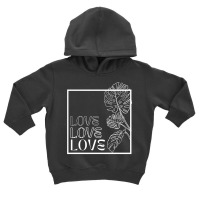 Love Graphic Casual Pullover Hoodie Toddler Hoodie | Artistshot