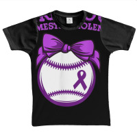 Strike Out Domestic Violence Awareness Baseball Tie Bow T Shirt Graphic Youth T-shirt | Artistshot