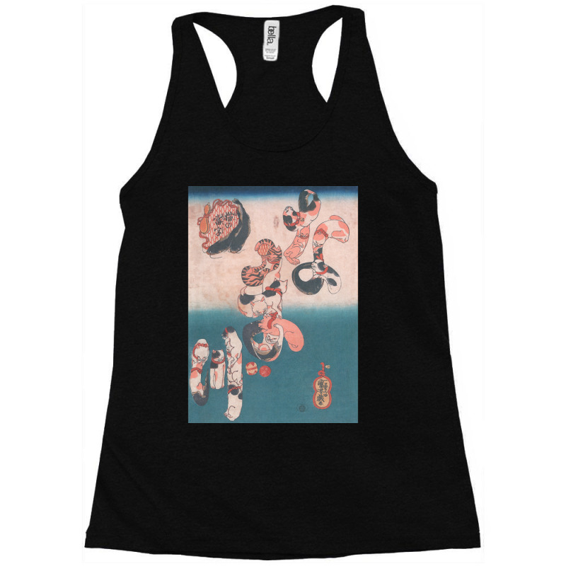 Catfish & Neko Racerback Tank by femalesbaubles | Artistshot