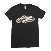 I Love Adrian City Usa Retro Vintage Ladies Fitted T-shirt | Artistshot