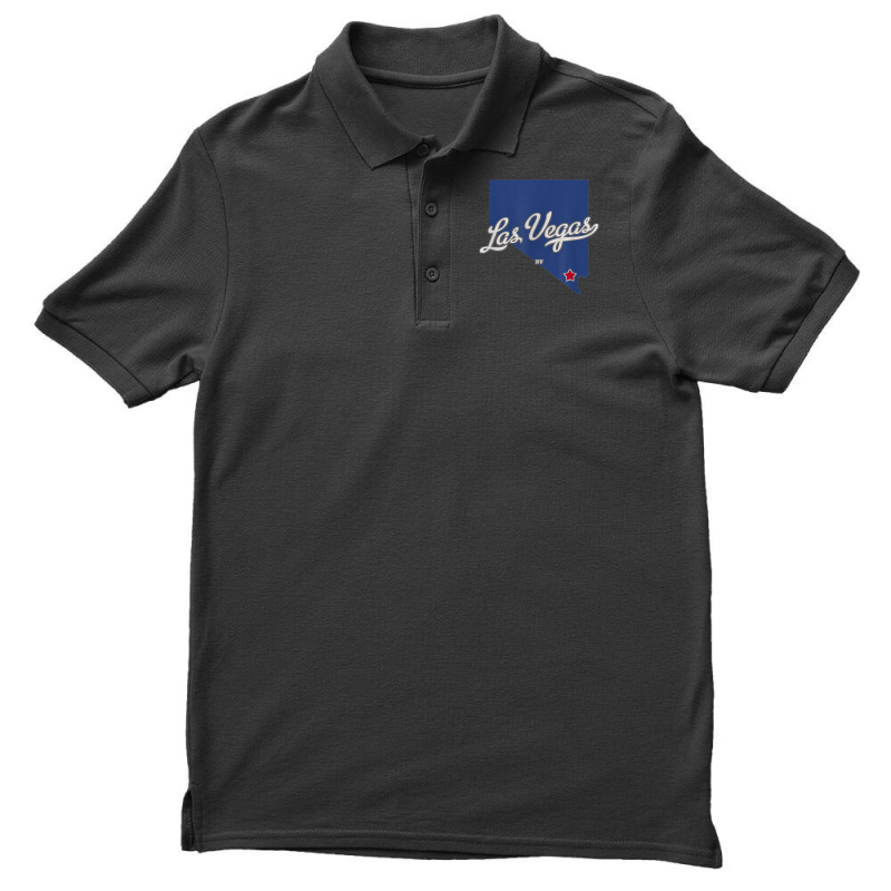 Las Vegas Nevada Nv Map T Shirt Men's Polo Shirt | Artistshot