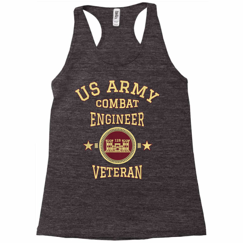 Us Army Combat Engineer Combat Engineer Veteran Gift T Shirt Racerback Tank by cm-arts | Artistshot