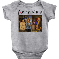 Friends Moinca Rachel Chandler Retro Friends Photo Baby Bodysuit | Artistshot