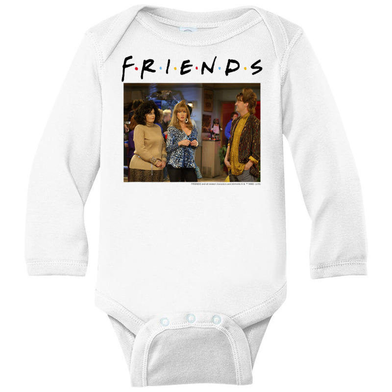 Friends Moinca Rachel Chandler Retro Friends Photo Long Sleeve Baby Bodysuit by shirondataylornmc | Artistshot