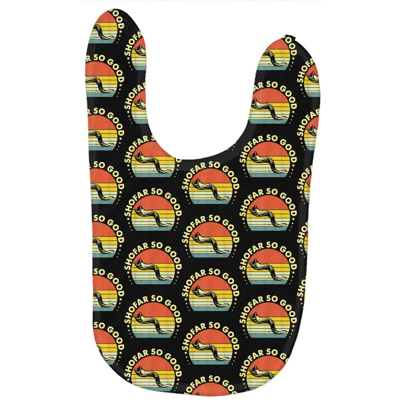 Yj6j Vintage Shofar So Good Rosh Hashanah Jewish Day Baby Bibs | Artistshot