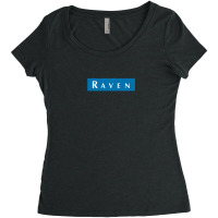 Fascinating Raven Industries Design 1 Women's Triblend Scoop T-shirt | Artistshot