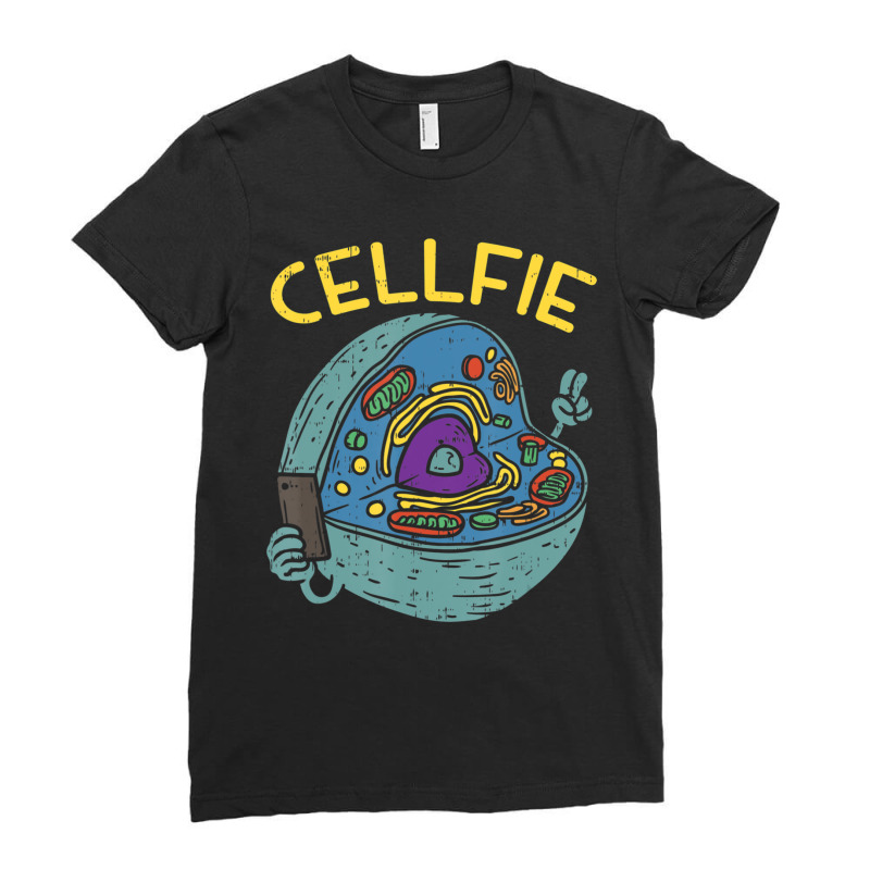 Cell Fie Science Biology Teacher Ladies Fitted T-Shirt by cm-arts | Artistshot