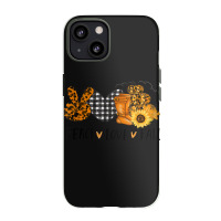 Love Peace Fall Halloween Pumpkin Emotions Smiling Costume Iphone 13 Case | Artistshot