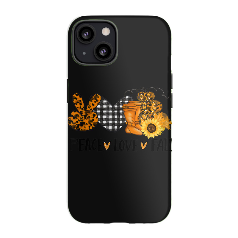 Love Peace Fall Halloween Pumpkin Emotions Smiling Costume Iphone 13 Case | Artistshot