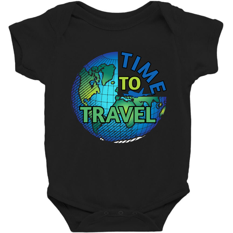 Time To Travel (2) Baby Bodysuit by behindcedar22 | Artistshot