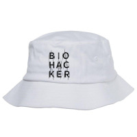 Biohacker Hack Your Biology Raglan Baseball Tee Bucket Hat | Artistshot