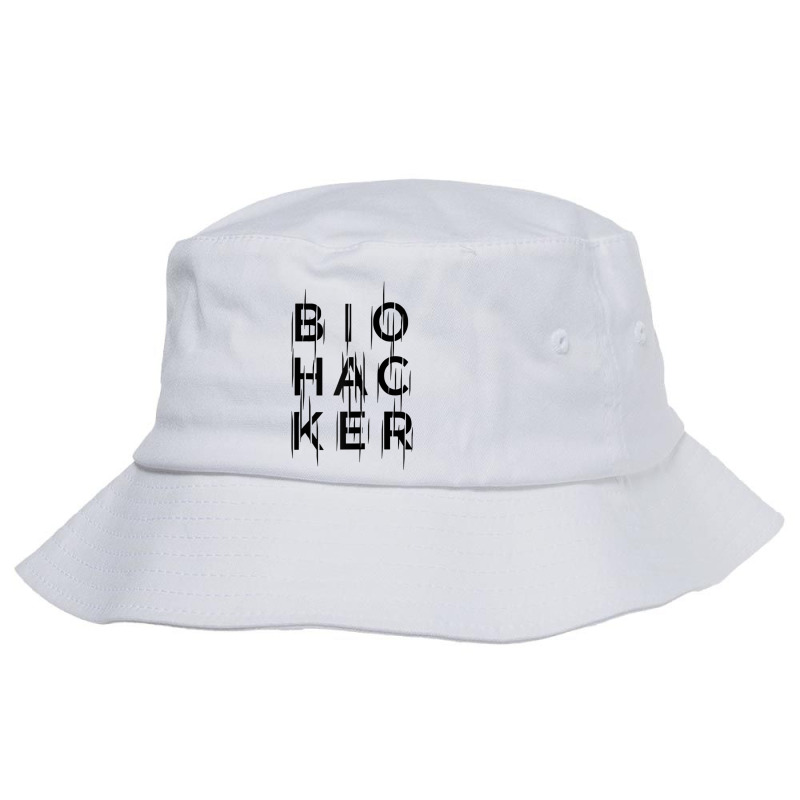 Biohacker Hack Your Biology Raglan Baseball Tee Bucket Hat | Artistshot