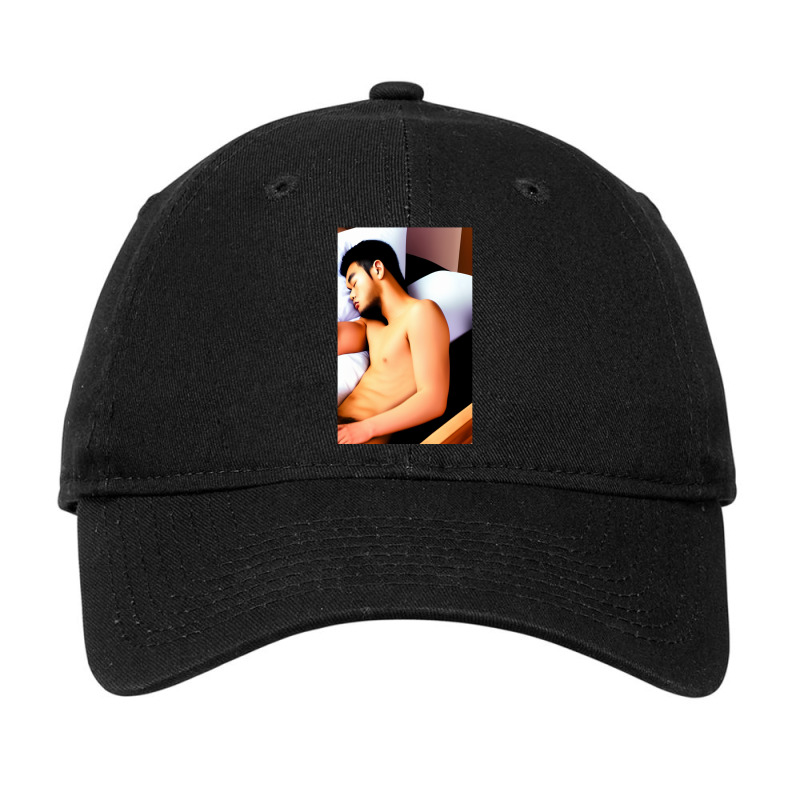 C:\users\admin\desktop\380.sleeping Hunk\sleeping Hunk Shirtless       Adjustable Cap | Artistshot