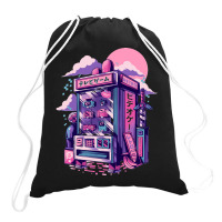 Retro Gaming Machine Classic Drawstring Bags | Artistshot