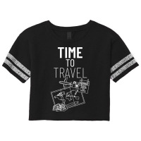 Time To Travel - Traveler Scorecard Crop Tee | Artistshot