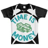 Time Is Money Funny T Shirt Vintage Time Men Women Work Rich T Shirt Graphic Youth T-shirt | Artistshot