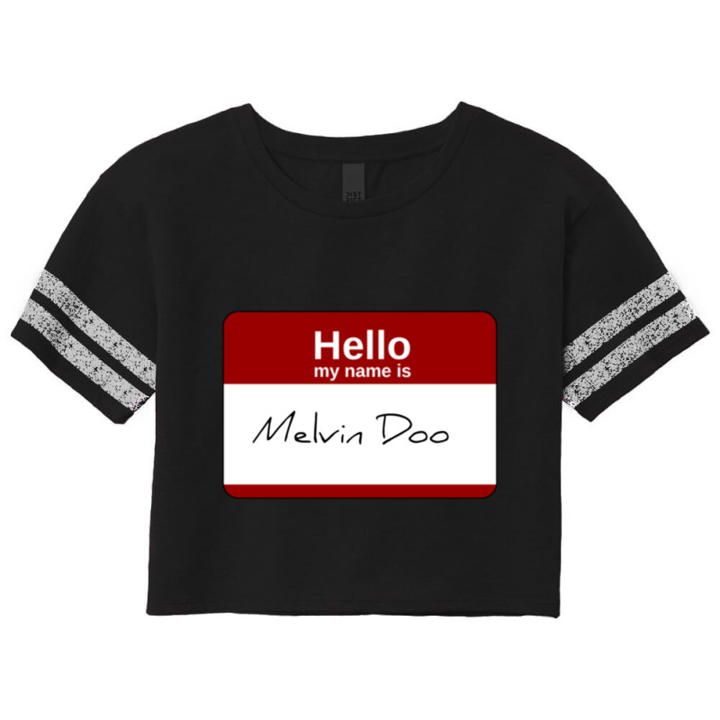 Did You Mean Melvin Doo Scorecard Crop Tee by cm-arts | Artistshot