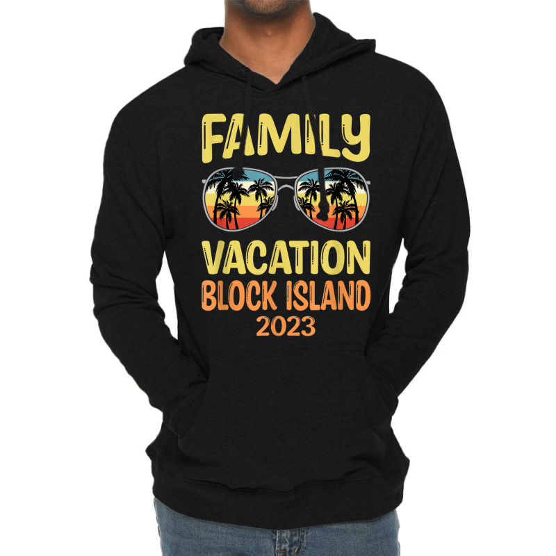 Family Vacation Block Island 2023 Lightweight Hoodie by Outpost | Artistshot