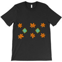 Dog Tag And Flowers T-shirt | Artistshot