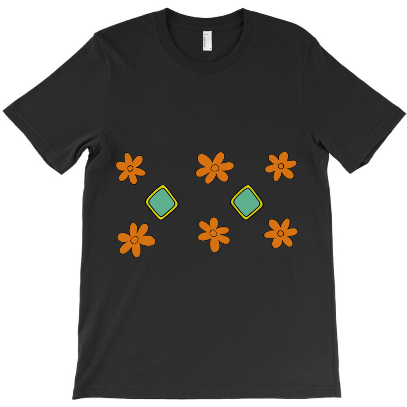 Dog Tag And Flowers T-Shirt by cm-arts | Artistshot