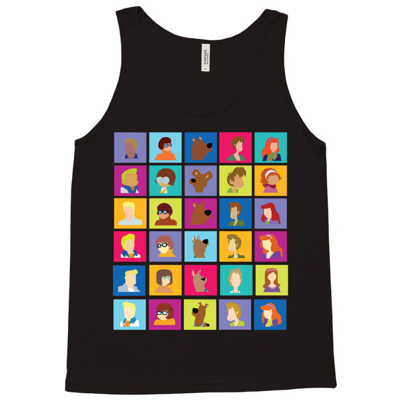 Evolution Of Mystery Inc Tank Top by cm-arts | Artistshot