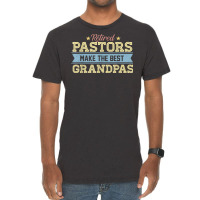 Retired Pastor Tshirt Grandpa Retirement Gift Preacher Vintage T-shirt | Artistshot