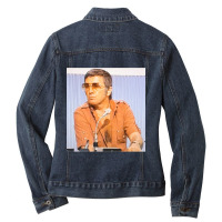 Richard Dawson 1978 Color Photo Classic Ladies Denim Jacket | Artistshot