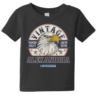 Retro Bald Eagle Alexandria Louisiana Vintage Limited Edition Baby Tee | Artistshot