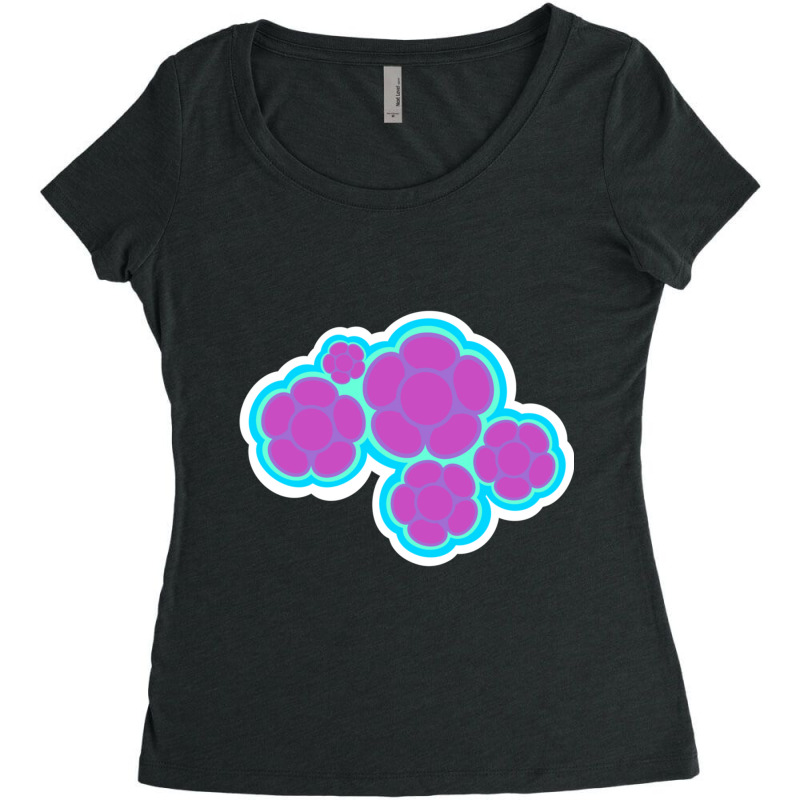 Flower Women's Triblend Scoop T-shirt by cm-arts | Artistshot