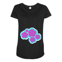 Flower Maternity Scoop Neck T-shirt | Artistshot