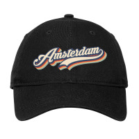 I Love Amsterdam City Usa Retro Vintage Adjustable Cap | Artistshot