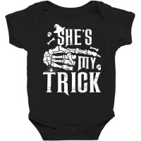 Cute Math Teacher Equation Skeleton Math Students Halloween Baby Bodysuit | Artistshot