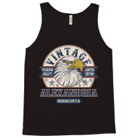 Retro Bald Eagle Alexandria Minnesota Vintage Limited Edition Tank Top | Artistshot