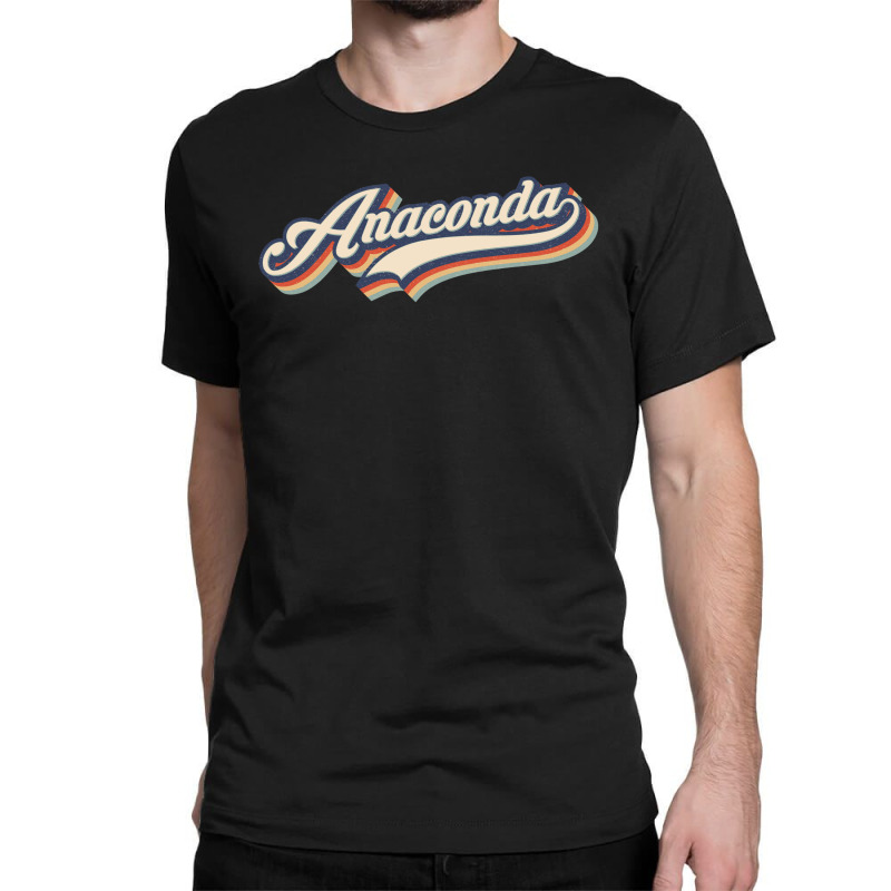 I Love Anaconda City Usa Retro Vintage Classic T-shirt by HydraAntBoxing | Artistshot