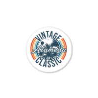 I Love Alameda California Retro Vintage Classic Limited Edition Sticker | Artistshot