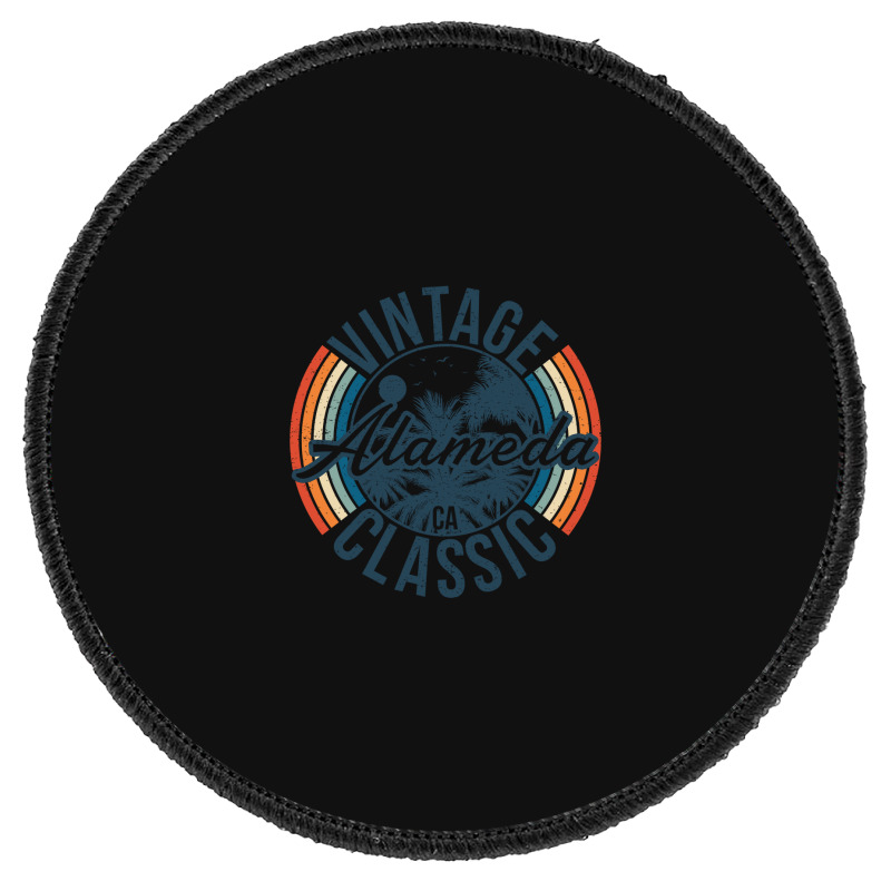 I Love Alameda California Retro Vintage Classic Limited Edition Round Patch | Artistshot