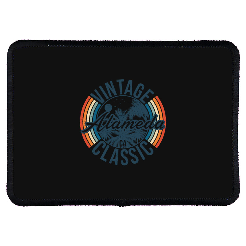 I Love Alameda California Retro Vintage Classic Limited Edition Rectangle Patch | Artistshot