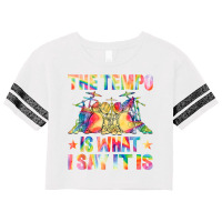 The Tempo Funny Tie Dye Drummer Men Women Music Lover T Shirt Scorecard Crop Tee | Artistshot