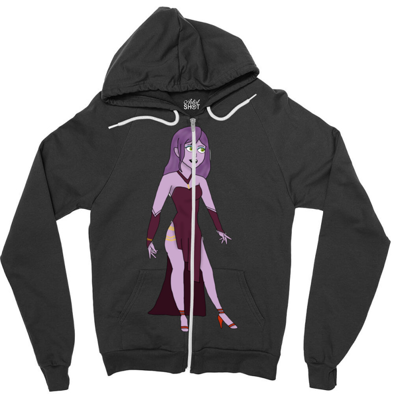 Ghoul School Sibella Dracula Zipper Hoodie by cm-arts | Artistshot