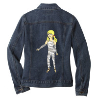 Ghoul School Tanis Mummy Ladies Denim Jacket | Artistshot