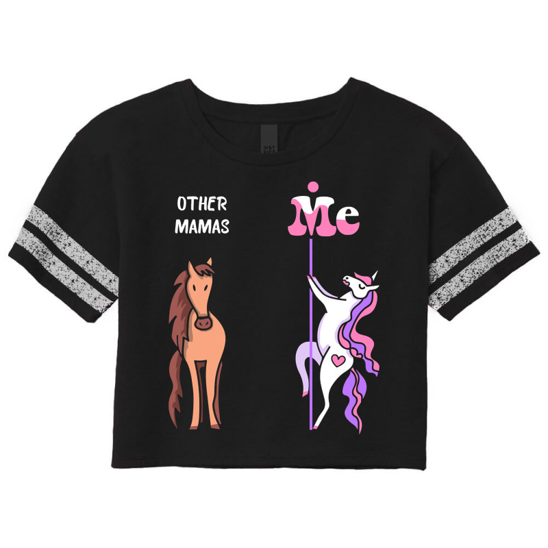 Other Mamas Me Tee Unicorn Mama  Funny Gift Idea Mama  Tshirt Funny Ma Scorecard Crop Tee by guppiessetting | Artistshot