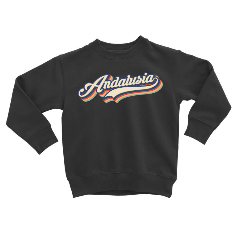 I Love Andalusia City Usa Retro Vintage Toddler Sweatshirt | Artistshot