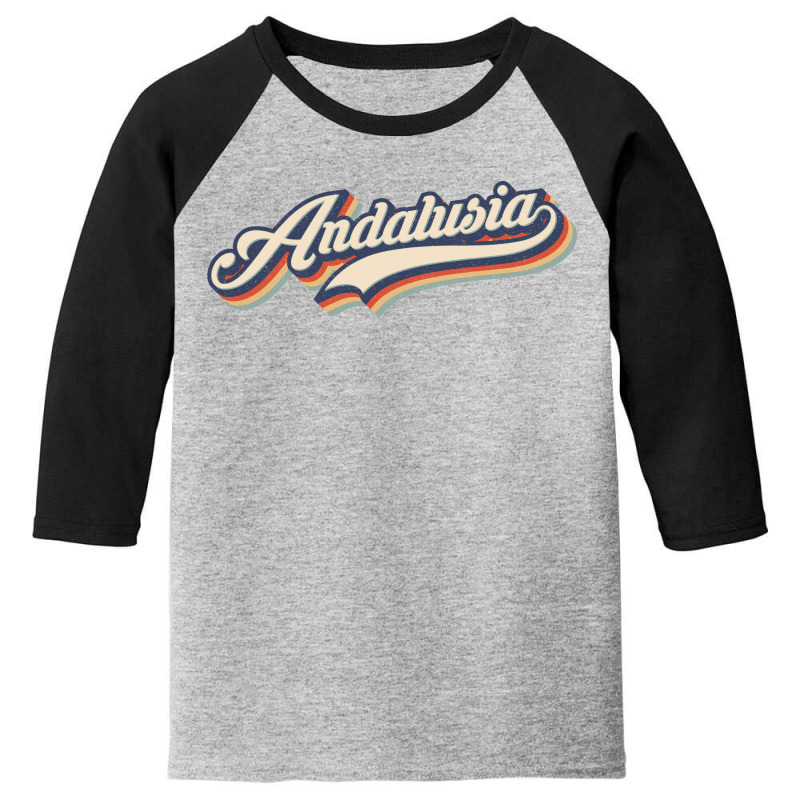 I Love Andalusia City Usa Retro Vintage Youth 3/4 Sleeve | Artistshot